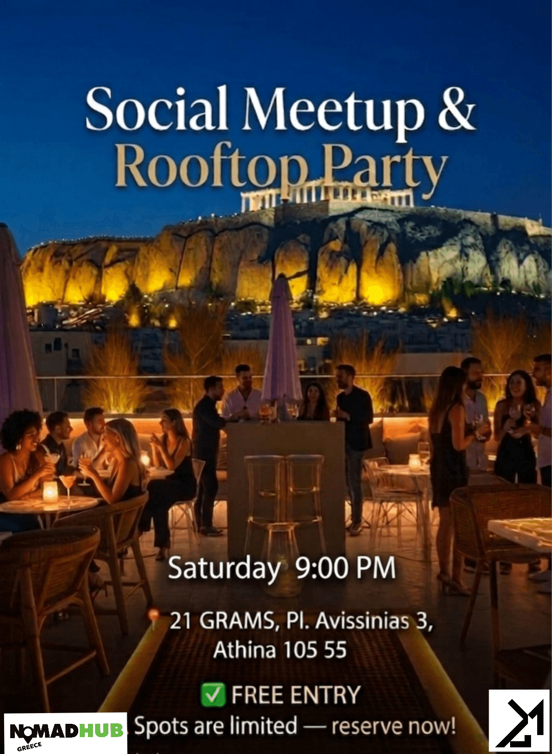 Social Meetup and Party under the stars! 