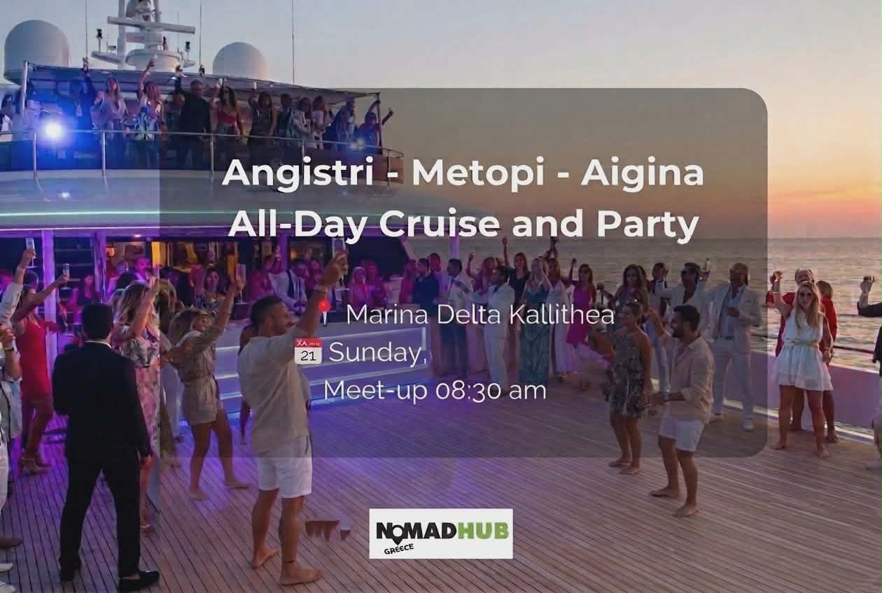 Boat Party to Agistri & Aegina including open buffet ๐ถโ๏ธ